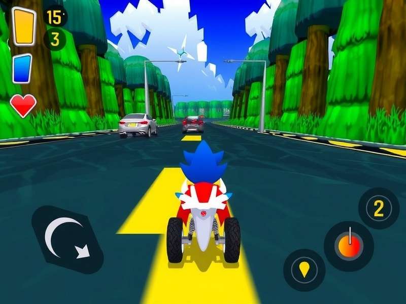 Sonic Pulse Velocity Gameplay Screenshot
